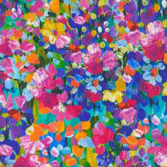 PAINTERLY PETALS FROM ROBERT KAUFMAN