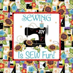 sew fun ART PANEL FROM JODY HOUGHTON DESIGNS