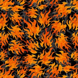 EASY RIDER from QUILTING TREASURES - FLAMES