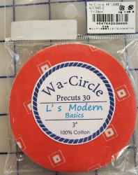 WA-CIRCLES PRECUTS 30 L\'S MODERN BASICS