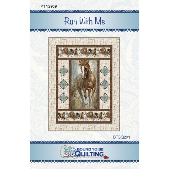 RUN WITH ME BY SYTA & HOLLENBAUGH FROM BOUND TO BE QUILTING