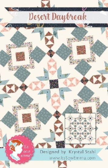 DESERT DAYBREAK QUILT PATTERN BY ITS SEW EMMA