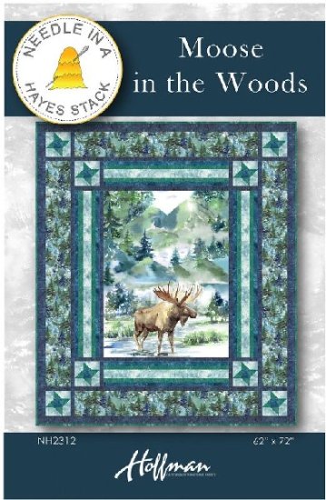 MOOSE IN THE WOODS QUILT PATTERN