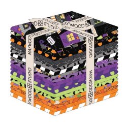 HOMETOWN HALLOWEEN BY KIMBERBELL FROM MAYWOOD STUDIO FAT QUARTER