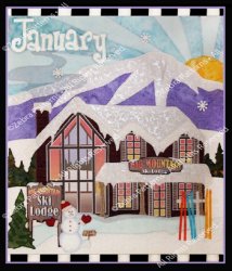 HOLIDAY HOUSE MONTH: JANUARY BY DEBRA GABEL FROM ZEBRA