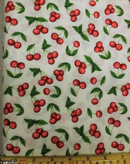 CHERRIES from QT FABRICS - CHERRIES ALL OVER