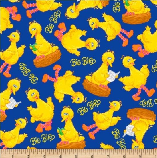 SESAME STREET FROM QT FABRICS