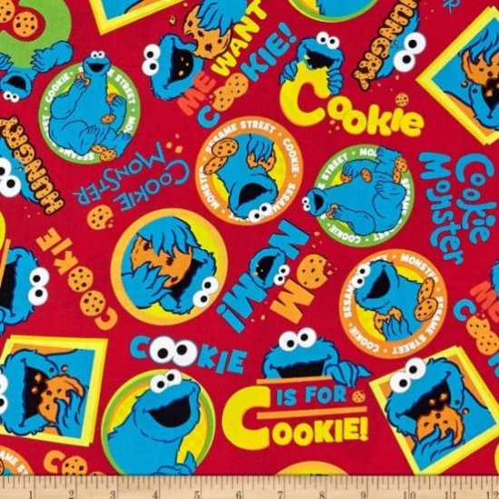 SESAME STREET FROM QT FABRICS