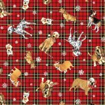 SNOW DOG EXPRESS FROM STUDIO E FABRICS