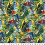 TOUCAN & MACAWS FROM DAVID TEXTILES