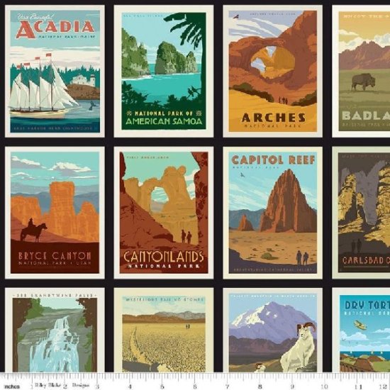 NATIONAL PARK POSTERS FROM RILEY BLAKE