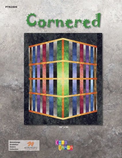 CORNERED QUILT FROM KITS BY CARLA - PTN2409