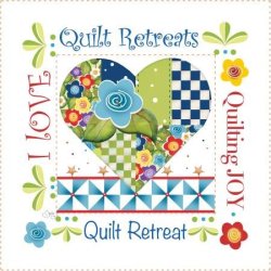 LOVE QUILTING ART PANEL FROM JODY HOUGHTON DESIGNS