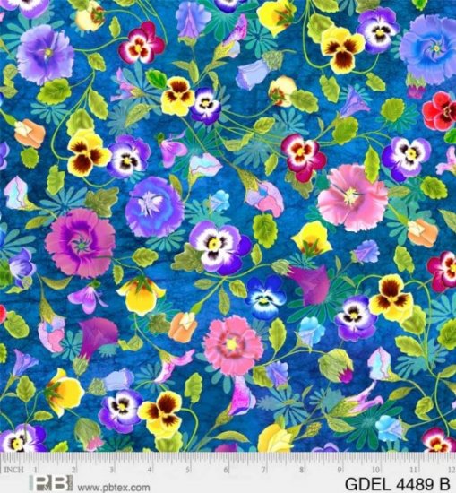 GARDEN DELIGHT by Teresa Ascone FROM P&B TEXTILES