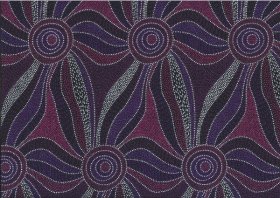 AUSTRALIAN ABORIGINAL ART FROM M & S TEXTILES