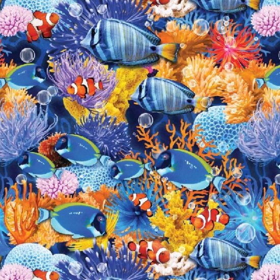 OCEAN STORY FROM CAMELOT FABRICS