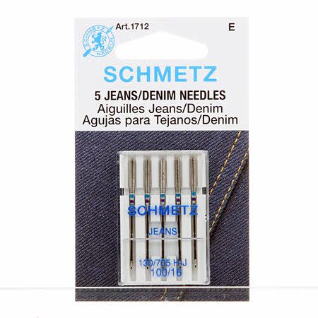 SCHMETZ Sewing Machine Needles JEANS/DENIM