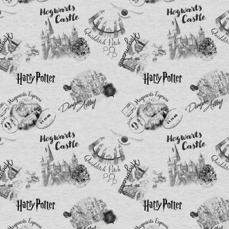 HARRY POTTER STAMPS FROM CAMELOT FABRICS