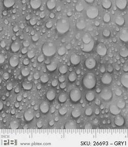 RAINDROPS FROM P&B TEXTILES