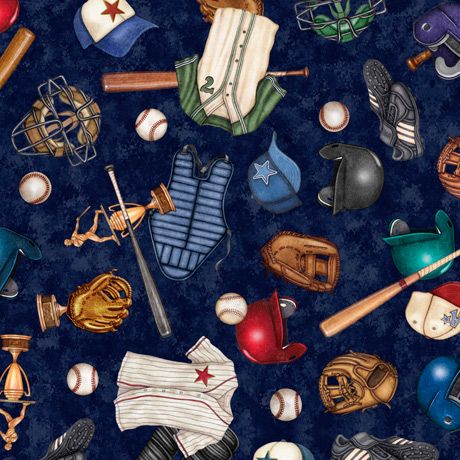 AMERICA\\\'S PASTIME FROM QT FABRICS