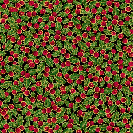 LAVISH POINSETTIAS FROM QT FABRICS