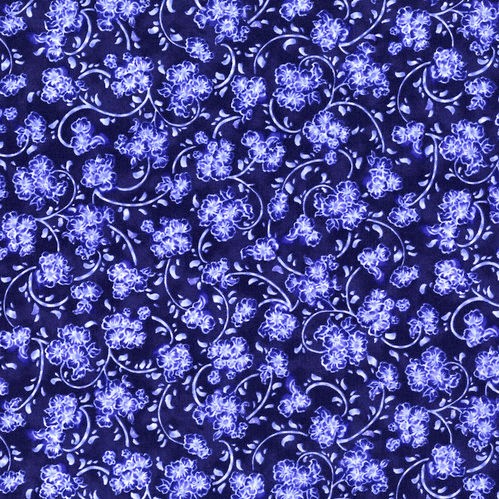 RJR FABRICS DAISY BLUE