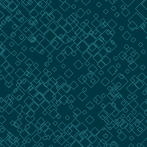 TONAL SQUARES FOR DOG ON IT FROM BENARTEX COLOR 84 DARK TEAL