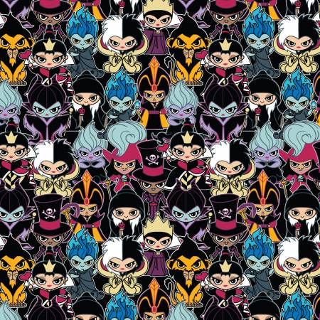 DISNEY VILLIANS KAWAII FROM CAMELOT FABRICS