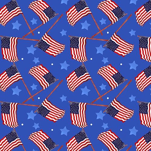 TEDDYS AMERICA FROM HENRY GLASS FABRICS