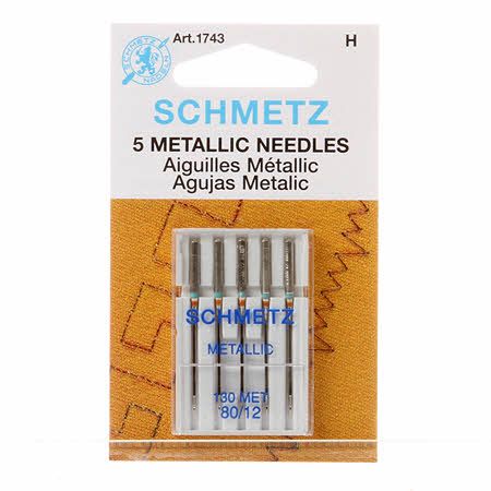 SCHMETZ Sewing Machine Needles METALLIC