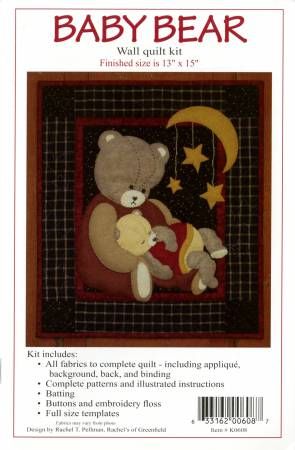 BABY BEAR WALL QUILT