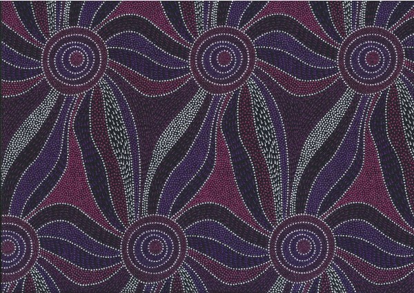 AUSTRALIAN ABORIGINAL ART FROM M & S TEXTILES