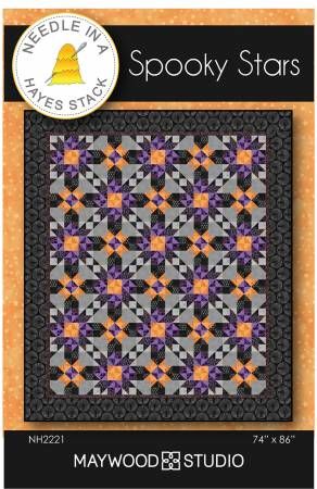 SPOOKY STARS QUILT PATTERN