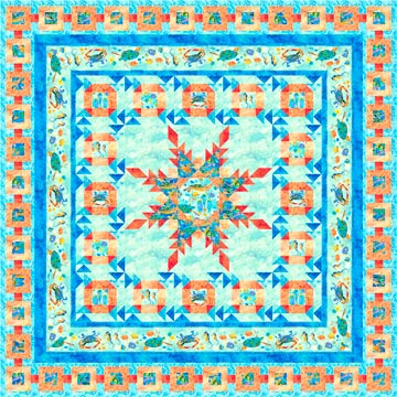 HIGH TIDE QUILT PATTERN BY CHRISTINE STAINBROOK