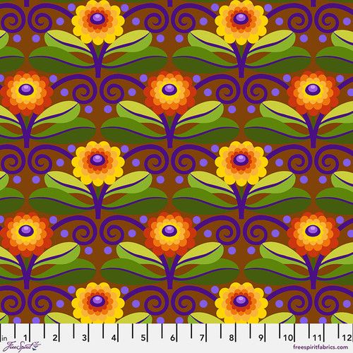 GLORIOSA GARDEN BY JANE SASSAMAN FOR FREE SPIRIT FABRIC