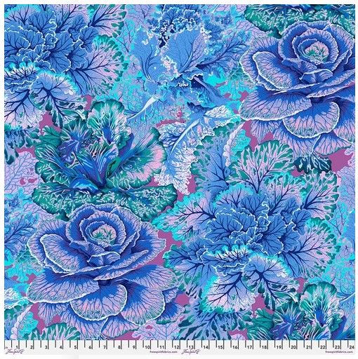 CURLY KALE by PHILIP JACOBS for KAFFE FASSETT from FREE SPIRIT