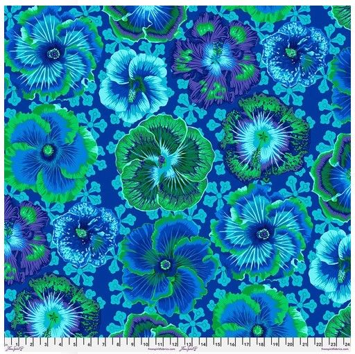 FLOATING HIBISCUS by PHILIP JACOBS KAFFE FASSETT FREE SPIRIT